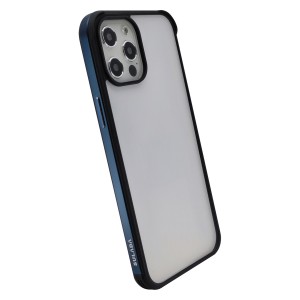 Nettech Apple iPhone 12 Pro Max Uyumlu NT-95430 Sparta Seri Arka Koruma Kılıf (Mavi) NT-95430