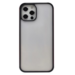 Nettech Apple iPhone 12 Pro Max Uyumlu Sparta Seri Arka Koruma Kılıf (Kırmızı) NT-95432