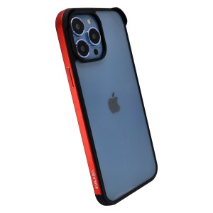 Nettech Apple iPhone 13 Pro Max Uyumlu NT-95439 Sparta Seri Arka Koruma Kılıf (Kırmızı) NT-95439