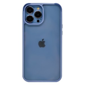 Nettech Apple iPhone 13 Pro Uyumlu Sparta Seri Arka Koruma Kılıf (Mavi) NT-95448
