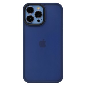 Nettech Apple iPhone 13 Pro Max Uyumlu Sunday Seri Arka Koruma Kılıf (Mavi) NT-95491