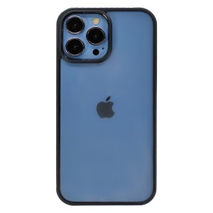Nettech Apple iPhone 13 Pro Uyumlu UltraGlass Seri Arka Koruma Kılıf (Lacivert) NT-95458