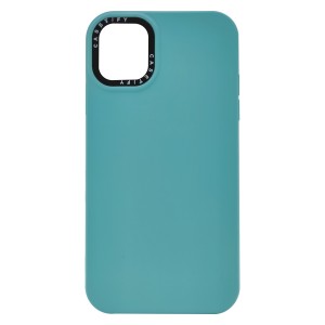Nettech Apple iPhone 13 Uyumlu CaseTify Style Arka Koruma Kılıf (Turkuaz) NT-95735