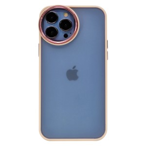 Nettech Apple iPhone 13 Pro Max Uyumlu Master Silindir Seri Arka Koruma Kılıf (Pembe) NT-95488