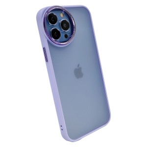 Nettech Apple iPhone 13 Pro Uyumlu NT-95484 Master Silindir Seri Arka Koruma Kılıf (Lila) NT-95484