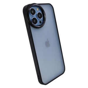 Nettech Apple iPhone 13 Pro Uyumlu NT-95481 Master Silindir Seri Arka Koruma Kılıf (Siyah) NT-95481