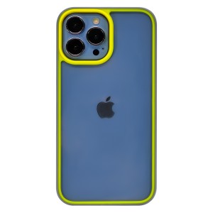 Nettech Apple iPhone 13 Pro Max Uyumlu Royal Seri Arka Koruma Kılıf (Sarı) NT-95815