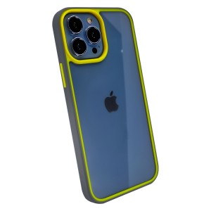 Nettech Apple iPhone 13 Pro Max Uyumlu NT-95815 Royal Seri Arka Koruma Kılıf (Sarı) NT-95815
