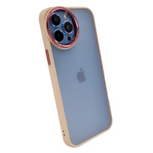 Nettech Apple iPhone 13 Pro Max Uyumlu NT-95488 Master Silindir Seri Arka Koruma Kılıf (Pembe) NT-95488