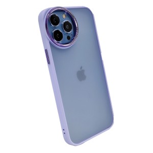 Nettech Apple iPhone 13 Pro Max Uyumlu NT-95489 Master Silindir Seri Arka Koruma Kılıf (Lila) NT-95489