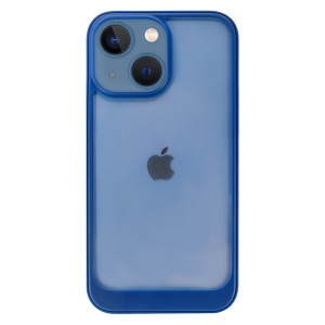 Nettech Apple iPhone 13 Mini Uyumlu Solid Frame Arka Koruma Kılıf (Mavi) NT-95849