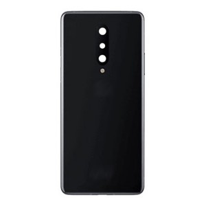 Teknonet Oneplus 8 Uyumlu NT-95270 Geniş Kamera Camlı Batarya Kapağı (Siyah) NT-95270