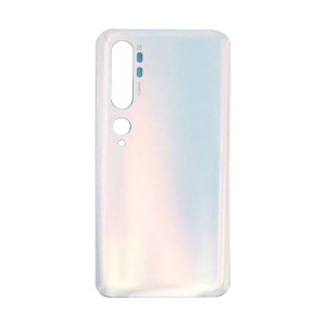 Teknonet Xiaomi Mi Note 10 Pro Uyumlu NT-95256 Batarya Kapağı (Beyaz) NT-95256