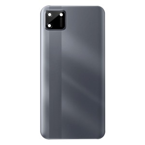 Teknonet Realme C11 4G Uyumlu NT-91025 Kamera Camlı Batarya Kapağı (Gri) NT-91025