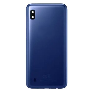 Teknonet Samsung Galaxy A10 Uyumlu NT-91014 Kamera Camlı Batarya Kapağı (Lacivert) NT-91014