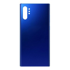 Teknonet Samsung Galaxy Note 10 Plus Uyumlu NT-90989 Batarya Kapağı (Mavi) NT-90989