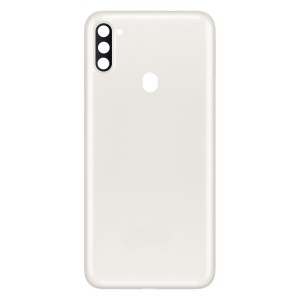 Teknonet Samsung Galaxy A11 Uyumlu NT-90938 Kamera Camlı Batarya Kapağı (Beyaz) NT-90938