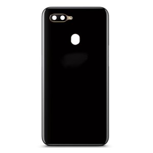 Teknonet Oppo Ax7 Uyumlu NT-90923 Kamera Camlı Batarya Kapağı (Siyah) NT-90923