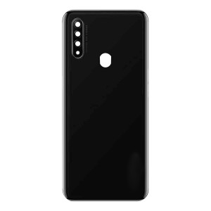 Teknonet Oppo A31 Uyumlu NT-90858 Kamera Camlı Batarya Kapağı (Siyah) NT-90858