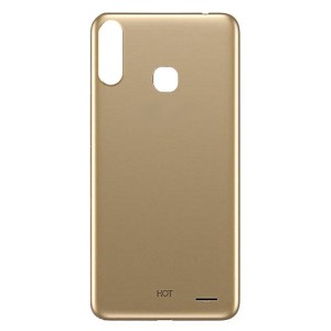 Teknonet İnfinix Hot 7 Uyumlu NT-90818 Batarya Kapağı (Gold) NT-90818