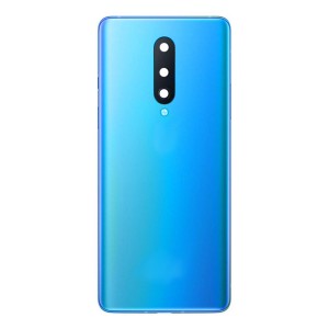 Teknonet Oneplus 8 Uyumlu NT-90768 Kamera Camlı Batarya Kapağı (Mavi) NT-90768