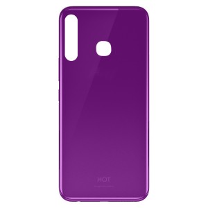 Teknonet İnfinix Hot 8 Uyumlu NT-90752 Batarya Kapağı (Mor) NT-90752