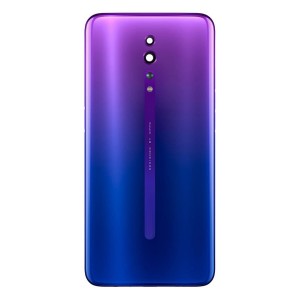 Teknonet Oppo Reno Z Uyumlu NT-90401 Kamera Camlı Batarya Kapağı (Mor) NT-90401