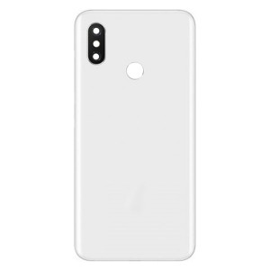 Teknonet Xiaomi Mi 8 Uyumlu NT-90244 Kamera Camlı Batarya Kapağı (Beyaz) NT-90244