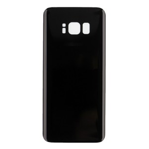 Teknonet Samsung Galaxy G950 S8 Uyumlu NT-85746 Kamera Camlı Batarya Kapağı (Siyah) NT-85746