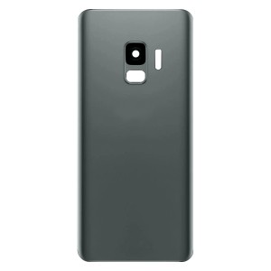 Teknonet Samsung Galaxy G960 S9 Uyumlu NT-84211 Kamera Camlı Batarya Kapağı (Gri) NT-84211