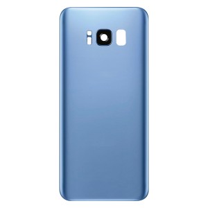 Teknonet Samsung Galaxy G950 S8 Uyumlu NT-84203 Kamera Camlı Batarya Kapağı (Mavi) NT-84203