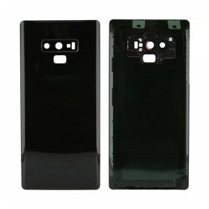 Teknonet Samsung Galaxy N960 Note 9 Uyumlu VR-19444 Kamera Camlı Batarya Kapağı (Siyah) VR-19444