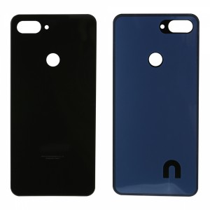 Teknonet Xiaomi Mi 8 Lite Uyumlu VR-18646 Batarya Kapağı (Siyah) VR-18646