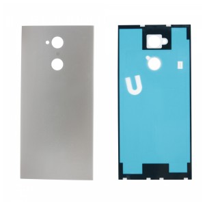 Teknonet Sony Xperia Xa2 Ultra Uyumlu VR-18616 Batarya Kapağı (Gümüş) VR-18616