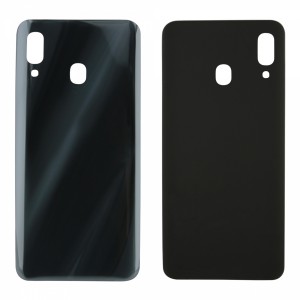 Teknonet Samsung Galaxy A30 Uyumlu VR-18585 Batarya Kapağı (Siyah) VR-18585