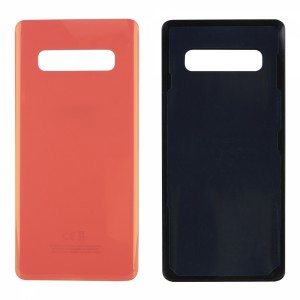 Teknonet Samsung Galaxy S10 Plus Uyumlu VR-18596 Batarya Kapağı (Turuncu) VR-18596