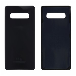 Teknonet Samsung Galaxy S10 Plus Uyumlu VR-18578 Batarya Kapağı (Siyah) VR-18578