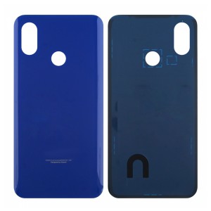Teknonet Xiaomi Mi 8 Uyumlu VR-12847 Batarya Kapağı (Mavi) VR-12847
