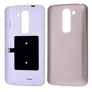 Teknonet LG G2 Uyumlu VR-7714 Batarya Kapağı (Gold) VR-7714