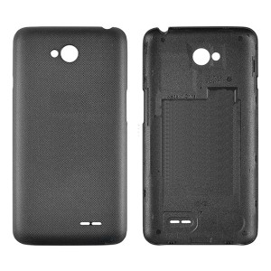 Teknonet LG L70 Dual D325 Uyumlu VR-7706 Batarya Kapağı (Siyah) VR-7706