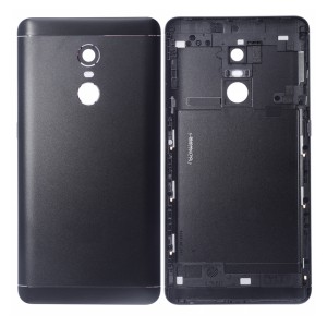Teknonet Xiaomi Redmi Note 4 Uyumlu VR-4777 Kamera Camlı Batarya Kapağı (Siyah) VR-4777