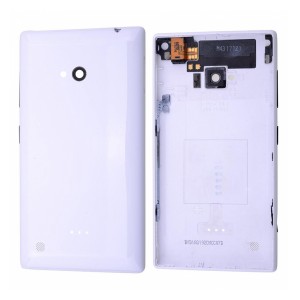 Teknonet Nokia Lumia 720 Uyumlu VR-3469 Batarya Kapağı (Beyaz) VR-3469