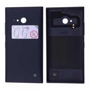 Teknonet Nokia Lumia 735 Uyumlu VR-3369 Batarya Kapağı (Siyah) VR-3369