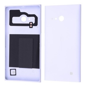 Teknonet Nokia Lumia 735 Uyumlu VR-3368 Batarya Kapağı (Beyaz) VR-3368