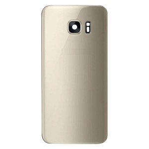 Teknonet Samsung Galaxy G935 S7 Edge Uyumlu VR-3295 Batarya Kapağı (Gold) VR-3295