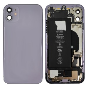 Teknonet Apple iPhone 11 Uyumlu Dolu Kasa Çıkma (Mor) NT-94632