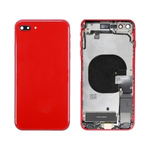 Teknonet Apple iPhone 8 Plus Uyumlu Batarya Kapaklı Dolu Kasa (Product Red) NT-92500