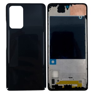 Teknonet Xiaomi Redmi Note 10 Pro 4G Uyumlu Batarya Kapaklı Dolu Kasa (Siyah) NT-90848