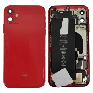 Teknonet Apple iPhone 11 Uyumlu Dolu Kasa Çıkma (Kırmızı) NT-85832