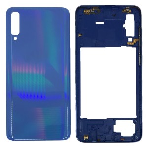 Teknonet Samsung Galaxy A70 Uyumlu Boş Kasa (Mavi) NT-82105